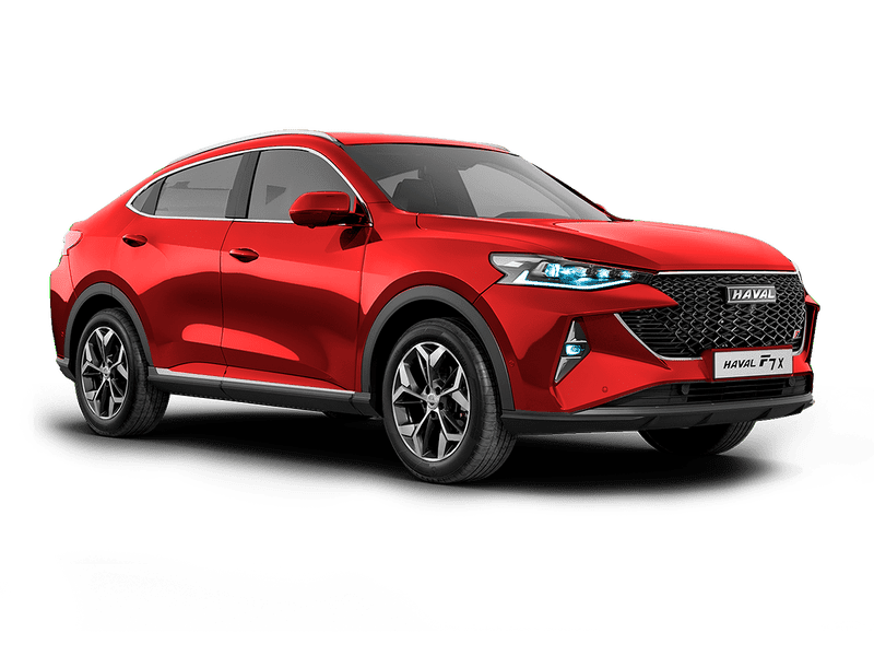 Купить Haval F7X в Москве - Магматический красный